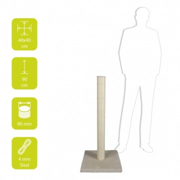 Ebi classic high post creme 90 cm afmetingen