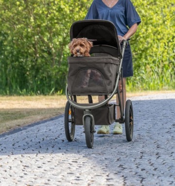 Trixie buggy luchtbanden zwart 14