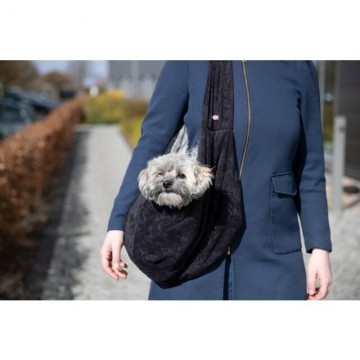 Trixie buikdrager soft zwart 10