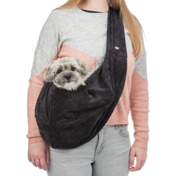 Trixie buikdrager soft zwart 4